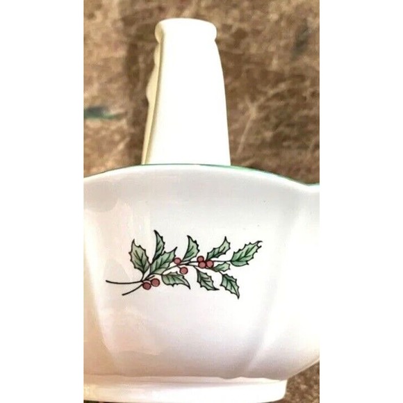 Great Vintage Nikko Christmastime Christmas Tree Candy Basket - Picture 8 of 8